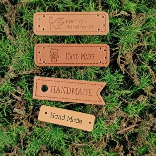 Design embroidery hand-made tag cartoon patches for clothing HE-23