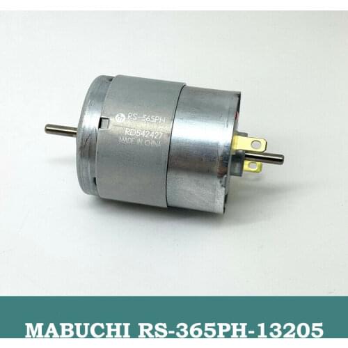 MABUCHI RS-365PH-13205 Carbon Brush Electric Motor Dual 2.3mm Shaft DC 12V 18V 24V 8200RPM Good Quality for Printer