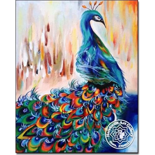 Moonzero DIY Diamond Embroidery Peacock Set Full Square Mosaic Drill Diamond Painting 5D Picture of Sstones Wall Decor Animals