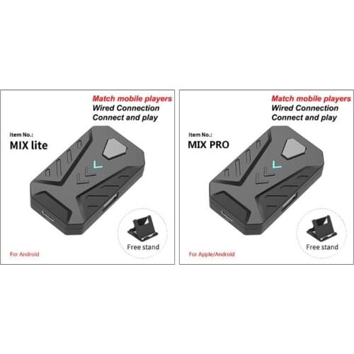 Portable Mobile Gaming Keyboard Mouse Converter Adapter MIX PRO / MIX LITE Device Tablet Density Shooting Space Saving L93B