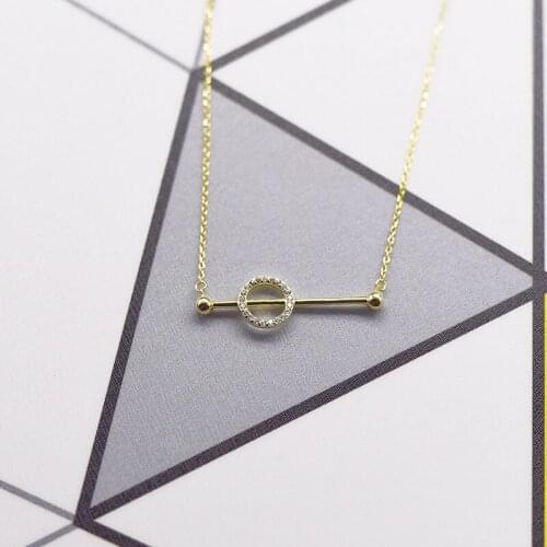 Seanlov New Round Pendant Necklace For Women Fashion Jewelry Gift