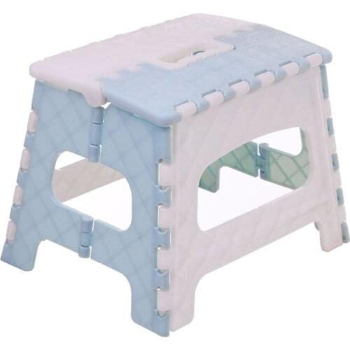 Folding Step Stool Lightweight Step Stool Mini Cartoon Safe Stool for Kitchen Bathroom Bedroom Kids or Adults