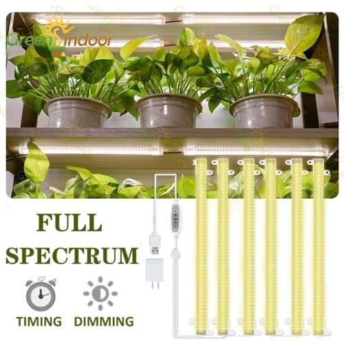 Sunlike Plants Lights 20W Led Grow Light Strips With Dimming And Timing Phytolamp for Indoor Hydroponics Plants Flower Seedling