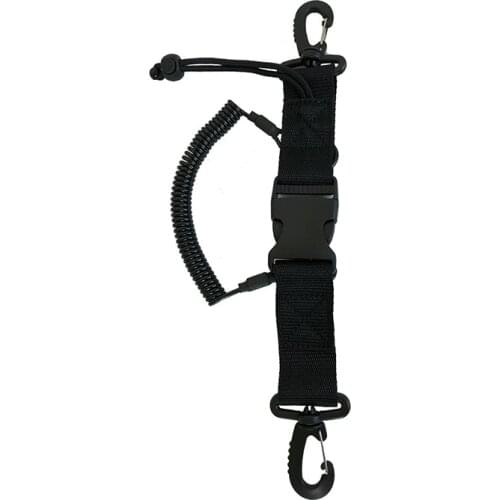 Tactical Elastic Lanyard Retainer Security Leash Diving Camera Torch Holder Anti Losing Rope Easy To Use