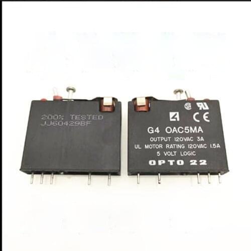 Solid state 5V relay OPTO22 G4 OAC5MA G4OAC5MA 5V 120VAC 3A 5PIN