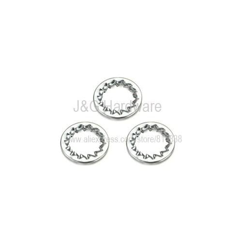 Wkooa M4 Serrated lock washers internal teeth 5000 pieces
