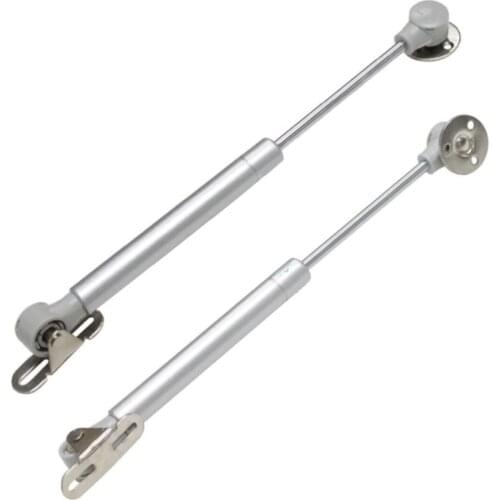 2 Pcs 10kg Copper Force Cabinet Door Lift Support Gas Strut Hydraulic Spring Hinge Kitchen Cupboard Hinge Furniture Hardware