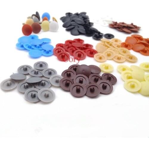 300pcs 3.5-4mmPractical Self-tapping Screws Decorative Cover Plastic Nuts Bolts Covers Exterior Protective Caps CZYC