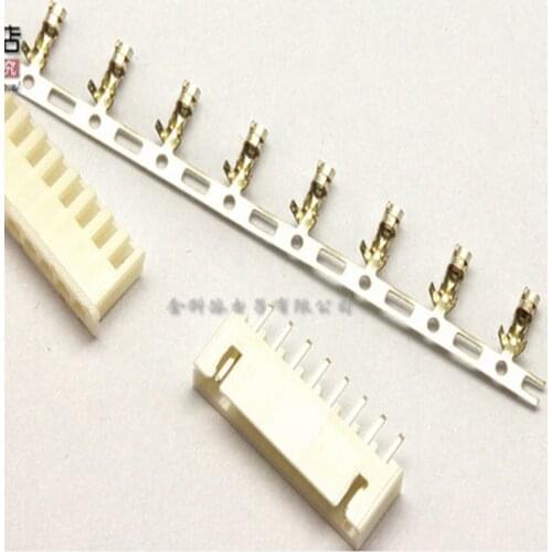 50Set/Lot PH2.0 2.0mm 8Pin 8P 180degree Straight needle Male Pin Header + Terminal + Female Housing Connector