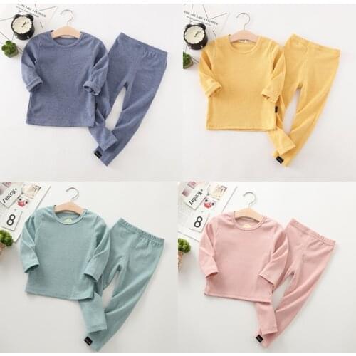 Kids Boys Pajamas Sets Toddler Pyjamas Children Clothes Christmas Sleepwear Child Cotton Pijamas Baby Girls Homewear 2 3 4 5 6 7