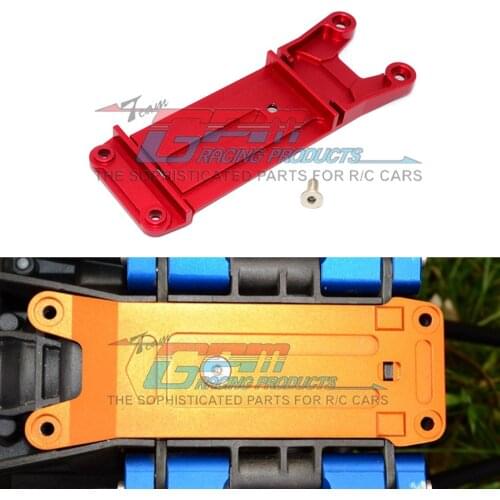 GPM metal Aluminum alloy Rear arm Fixed bracket Plate for TRAXXAS 1/5 X-MAXX 8S/6S 77086-4 Monster Truck Upgrade Accessories