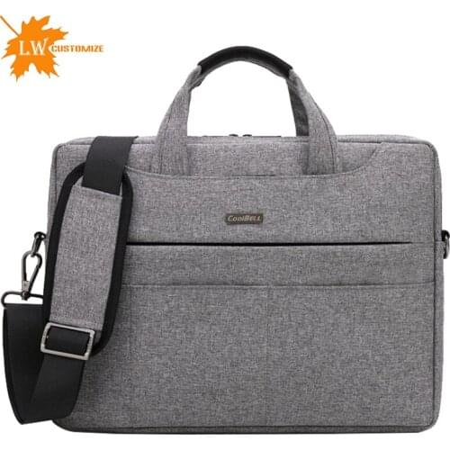 Mens briefcase custom bag lawer business trip official Computer Laptop Handbag womans bag trip Shoulder Bag Messenger Bags