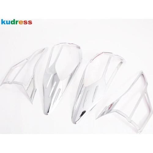 For Toyota Rush 2018 2019 2020 Chrome Rear Taillight Tail Light Cover Trim Garnish Molding Accessories