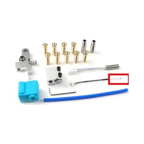 Nozzle Silicone Sleeve Thermal Resistor Heating Pipe Spanner Set Extruder Kit For Artillery Sidewinder X1 3d Printer Parts