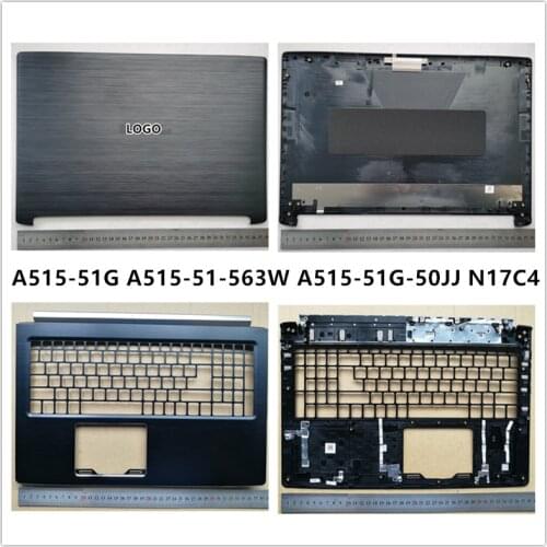 New laptop For Acer Aspire 5 A515-51G A515-51-563W A515-51G-50JJ N17C4 LCD Back Cover Top Case/Palmrest upper Cover/hinges