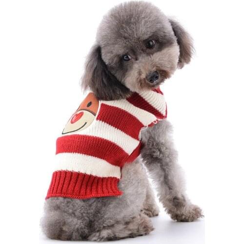 New Year Pet Clothes Spring And Autumn Sweater Pet Clothes Two-legged Clothes Christmas Teddy VIP Puppy Dog Classics Fiber