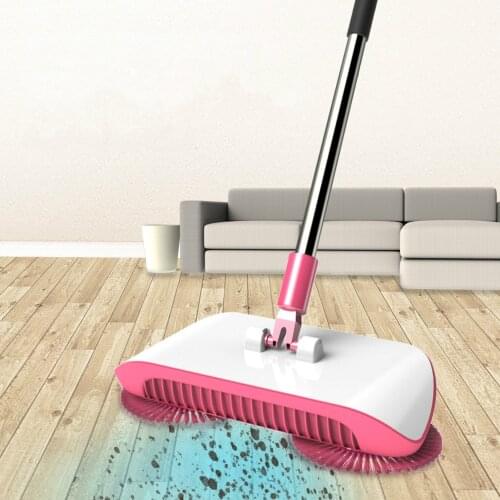 Office Plastic Hand Push Sweeper Mop Carpet Tools Vacuum Cleaner Hand Push Sweeper Dust Aspirador Household Merchandises DF50HPS