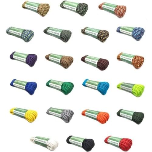 31 Meters Dia.4mm 7 Cores Braided Rope for Woven Bracelet Outdoor Camping Tent Rope Lanyard Clothesline Backpack