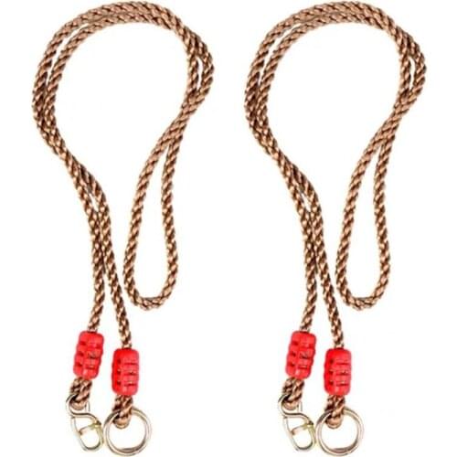 Tree Swing Hanging Rope Straps Kit Adjustable Hammock Chair Hangers Extension Cord Home Garden Playground Accessories