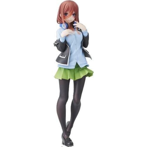 Pre-Sale The Quintessential Quintuplets Nakano Miku Uniform Version Anime Figures Pvc Model Cartoon Toy Collectible Model Toys