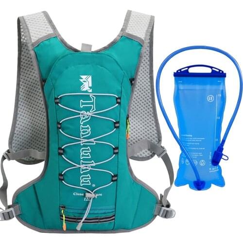 Cycling Running Backpack Men Women Ultra Light Breathable Cycling Cross Country Marathon Water Bag Backpack With 2L Water bag