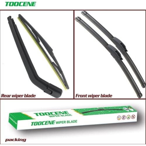 Front and Rear Wiper Blade For Toyota Corolla 2002-2007 3/5-door Hatchback High quality car Windshield Windscreen wiper