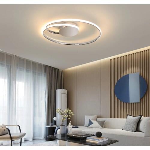 NEO Gleam Chrome/Gold Plating modern led Chandelier for living room bedroom study room Indoor 90-260V chandelier fixtues