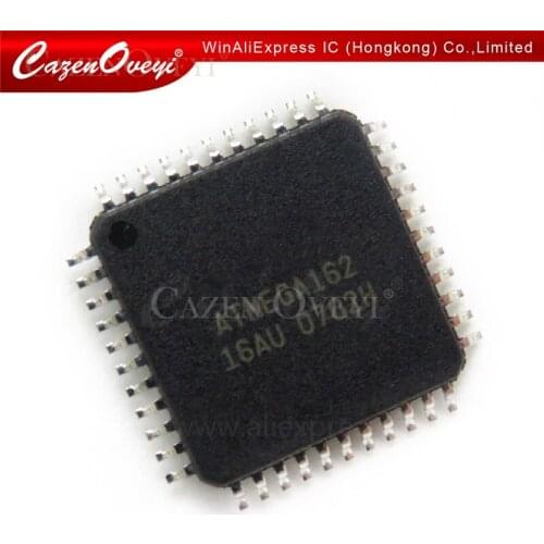 10pcs/lot ATMEGA162-16AU ATMEGA162-16 ATMEGA162 QFP-44 In Stock