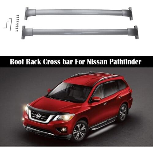 Aluminum Alloy Roof Rack For Nissan Pathfinder 2013-2021 Rails Bar Luggage Carrier Bars top Cross bar Rack Rail Boxes