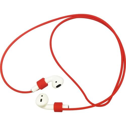 Anti-Lost Silicone Earphone Rope Holder Cable For AirPods 55cm Wireless Bluetooth Headphone Neck Strap Cord String Rope