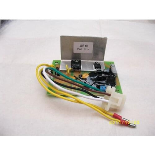 Free shipping J0610 225V Black Wire 220V Gasoline diesel generator AVR suit RGV12100 MGE6700 EF12000 Automatic Voltage Regulator