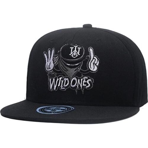 Brand baseball caps wild ones embroidery men women bone snapbacks black sports hats street art hip hop cap hat