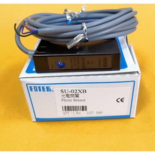 SU-02XB FOTEK U TYPE LABEL SENSOR Photoelectric Switch Sensor 100% New & Original
