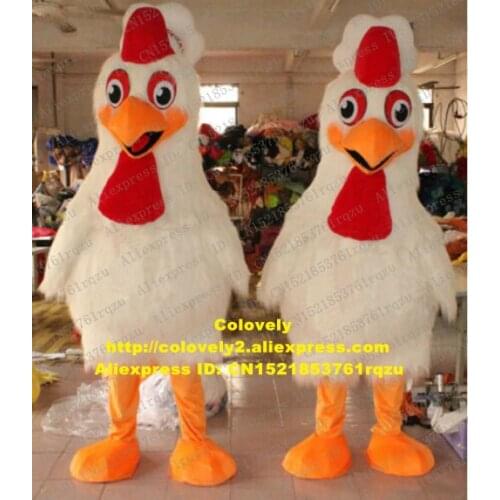 Chicken Chook Cock Rooster Hen Chick Mascot Costume Adult Cartoon Character Outfit High Street Mall Cosplay Costume zz7763