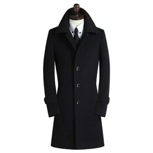 Mens Wool Coats MEI QIU MEI China