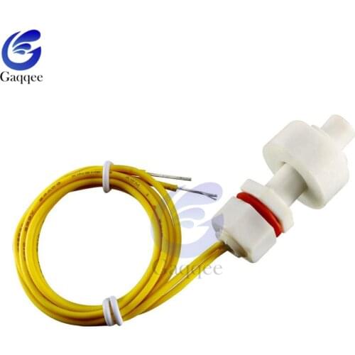 Normally closed low pressure float switch Module ZP2508 Mini PP Tank Pool Water Liquid Level Sensor Vertical Float Switch 36mm
