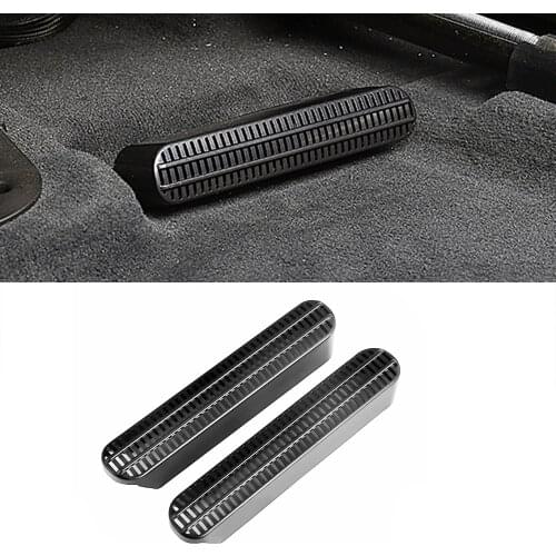 For BMW X5 G05 2018-2021 Under Seat Floor Rear AC Heater Air Conditioner Duct Vent Cover Grill Outlet Cover Trim