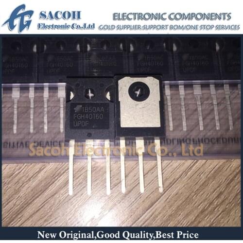 Free shipping 10Pcs FGH40T60UPDF FGH40T60UPD FGH40T65SQD FGH40T60 TO-247 40A 600V Power IGBT transistor