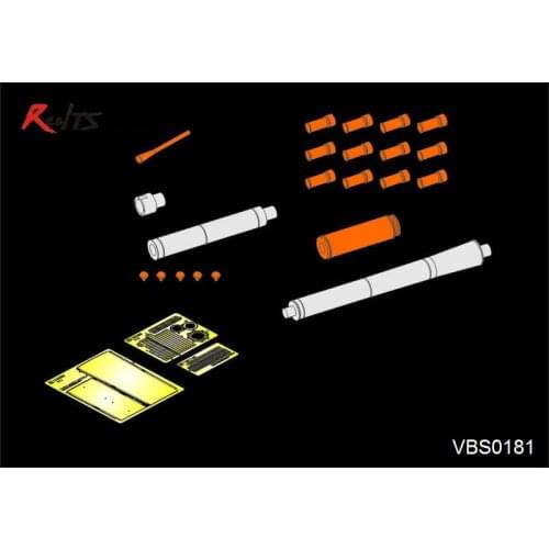 RealTS Voyager VBS0181 1/35Modern Russian 125mm (2A46) Barrel (T-72 used) (GP)