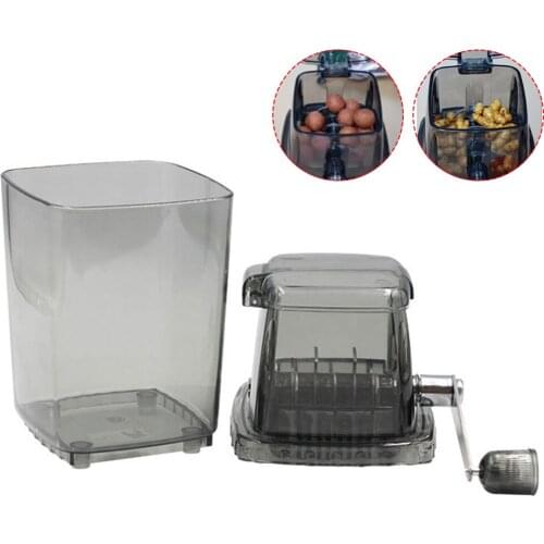 Hand Crank Manual Boilie Ice Crusher Shaver Kitchen Bar Ice Blenders Machine Grinder Carp Bait Making Fishing Tackle Dropship