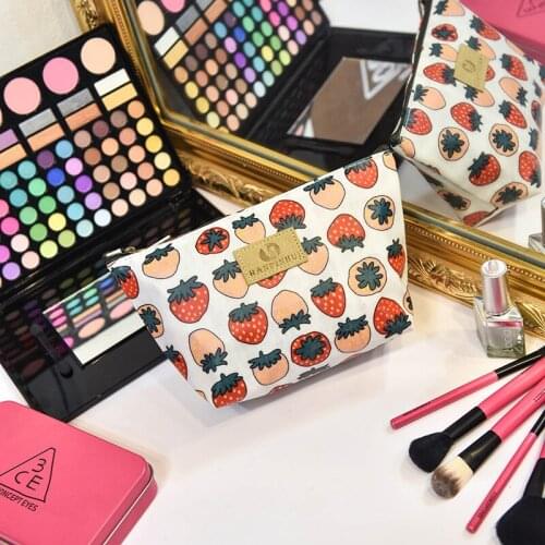 Cartoon Waterproof Cosmetic Storage Bag New Pattern Printed Wash Bags Female Cosmetic Casual Bags