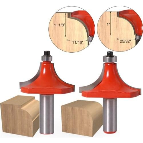 1Pcs R Fillet Knife Bit Tungsten Steel CNC Router EngravingTool Milling Cutter Machine Accessories For Woodwork Lines