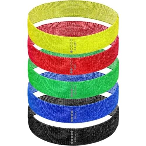 5Pcs Beautiful Buttocks Circle Fine Knitting Pressure Resistance Circle Yoga Aids Body Resistance Buttocks Abuse Circle