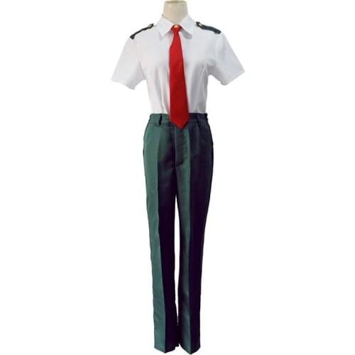 Anime My Hero Academia Cosplay Costumes Izuku Midoriya Shouto Todoroki Katsuki Bakugou Cosplay Costume School Uniform Halloween