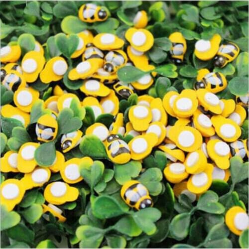 AU Cute 100pcs Wooden Animal Bee Stickers Fridge Wall Decoration Scrapbooking