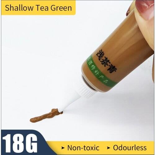 Wood Paint Wood Furniture Repair Paste for Wood Door Floor Refurbish Scratch Hole Crack Remover 18g