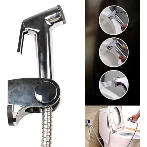Hot Stainless Steel Toilet Bidet Tap Set Handheld Shower Bathroom Sprayer Hygienic Shower Spray Gun for Bathroom Bidet Faucet