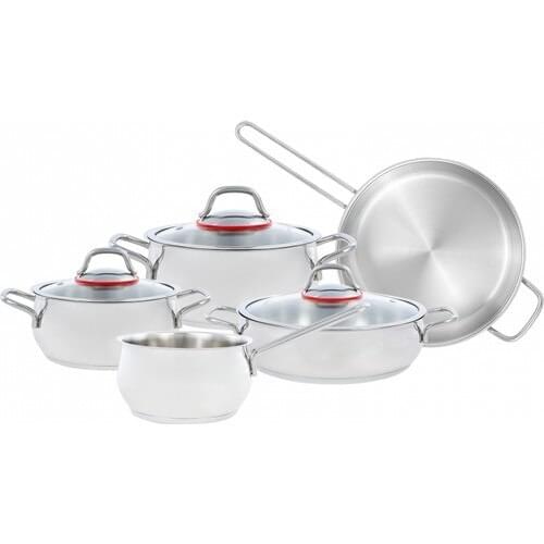 8 Pieces Steel Cookware Set