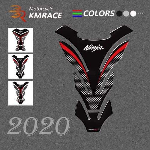 3D Motorcycle Stickers For Kawasaki Ninja 300/400/250R/125 2020 2021/1000/ZX6R/ZX10R/ZX14R Gas Oil Fuel Tank Pad Protector Decal