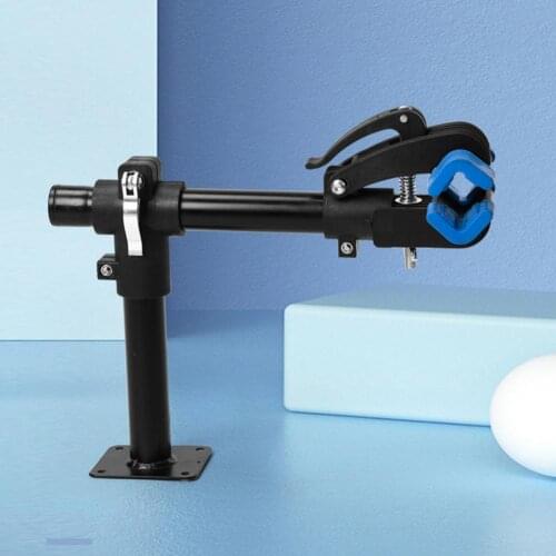 Bike Bicycle Cycling Bench Mount Repair Rack Work Stand Carbon Steel Adjustment Quick Release Clamp For Mtb Mountain Bicycles